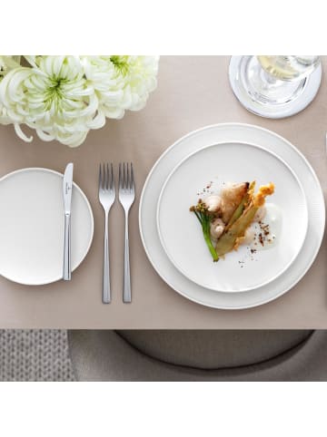 Villeroy & Boch 6er Set Frühstücksteller Afina in Weiß ø 22 cm in weiß