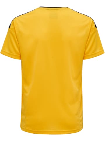 Hummel Hummel T-Shirt Hmlauthentic Multisport Unisex Kinder Atmungsaktiv Feuchtigkeitsabsorbierenden in SPORTS YELLOW/BLACK