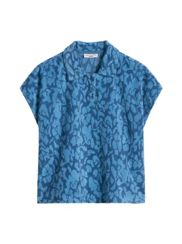 Marc O'Polo DENIM DfC Frottee-Poloshirt relaxed in Medium Blue