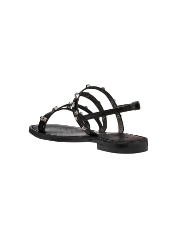 Geox Ledersandalen Maddalusia Schwarz