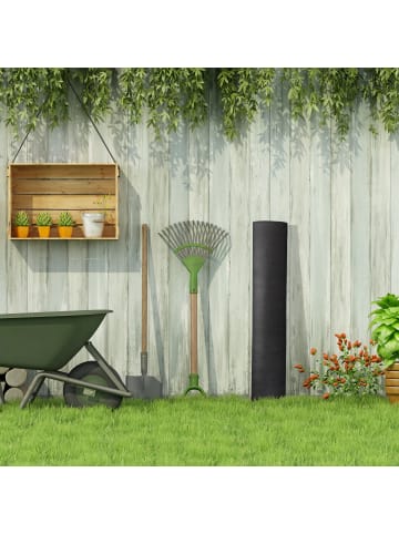 relaxdays Unkrautvlies 150 g/m² in Schwarz - 50 m
