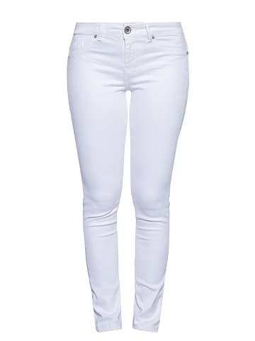 ATT Jeans ATT Jeans ATT JEANS Basic Slim Fit Jeans mit Passennaht Belinda in weiß