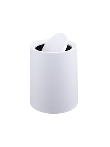 relaxdays Mülleimer in Weiß - 13 Liter