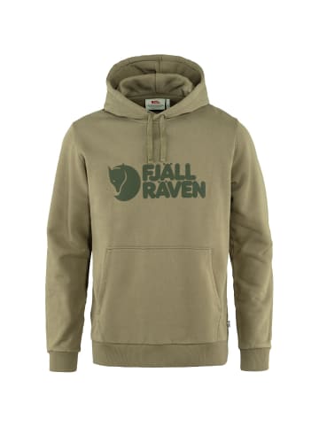 FJÄLLRÄVEN Kapuzenpullover Fjällräven Logo in Oliv