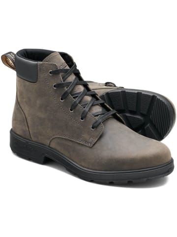 Blundstone Chelsea Boot "#2429 Clay Pre-Worn Leather (Originals Lace-Up)" in Beige