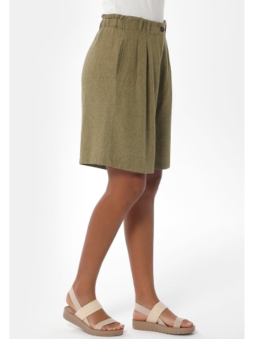 Organication Shorts "WOR13412" in Oliv