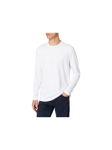 Bugatti Poloshirt für Herren in weiß in weiß