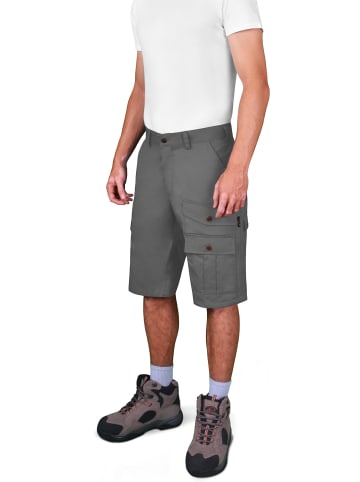 Normani Outdoor Sports Herren Shorts Ahvaz in Grau