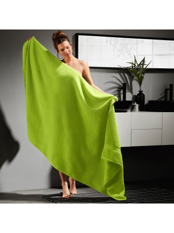 Erwin Müller Velours-Frottier Liegetuch XXL Friedrichshafen in apfelgrün