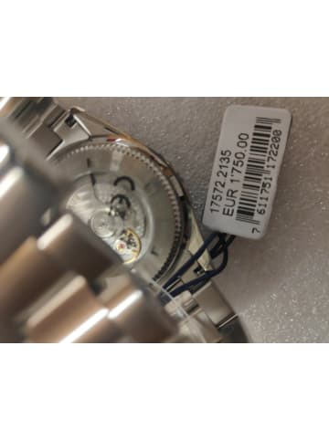 Revue Thommen Analoguhr für Herren in silber