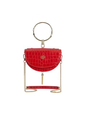 Victoria Hyde London Handtasche Vintage Half-Moon in Rot - (L)20x(B)12x(H)6cm