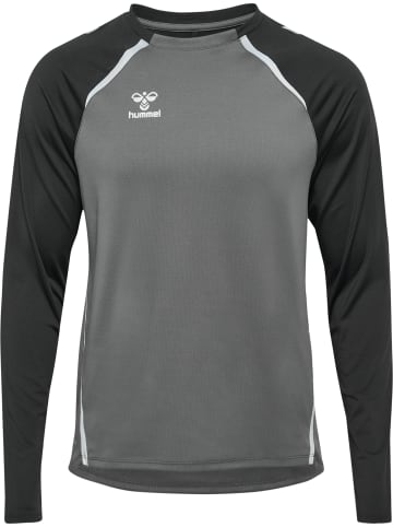 Hummel Sweatshirt Daumenlöcher Hmllead Erwachsene in STEEL GRAY/ASPHALT