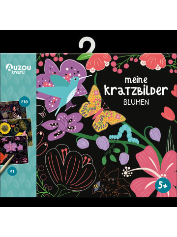 HUCH! Auzou Meine Kratzbilder - Blumen