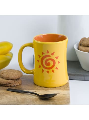 Geda Labels Tasse Simba 3D Relief in Gelb - 360ml