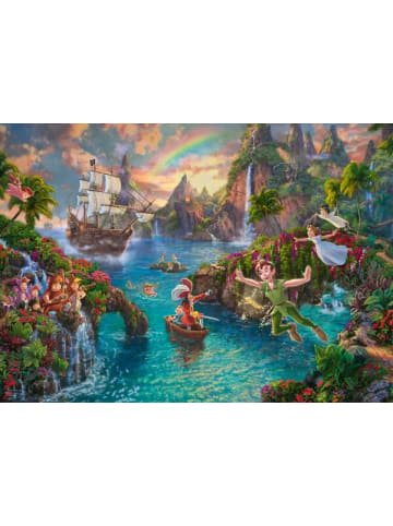 Schmidt Spiele Puzzle Disney, Peter Pan, 1000 Teile, ab 9 Jahre