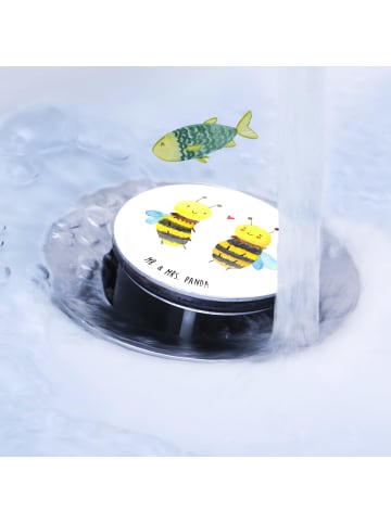 Mr. & Mrs. Panda Abflussstopfen Biene Verliebt ohne Spruch in Weiß