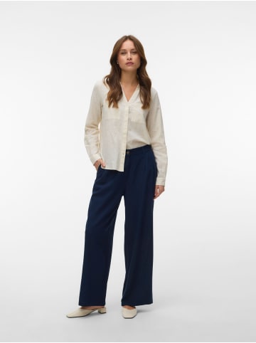Vero Moda Hose mit weitem Beinschnitt in Navy Blazer
