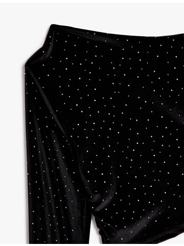 KOTON Bluse in Schwarz