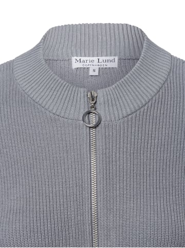 Marie Lund Strickjacke in grau - 0004