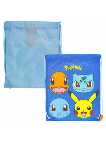 Pokémon Sportbeutel | 24 x 30 cm | Pokemon | Turnbeutel Schule | Schwimm-Tasche