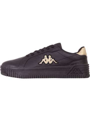 Kappa Sneaker "Plateau Sneaker Metallic" in Schwarz