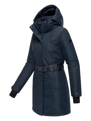 Navahoo Wintermantel Frostkuss 14 in Navy