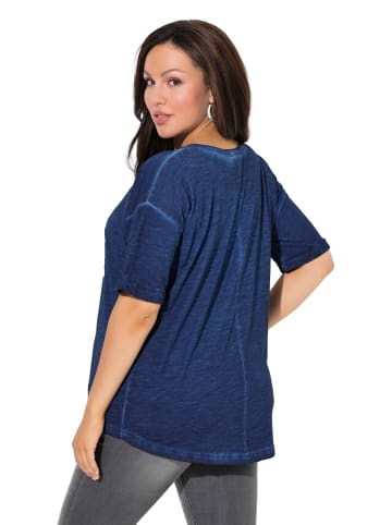 Ulla Popken Shirt in tintenblau