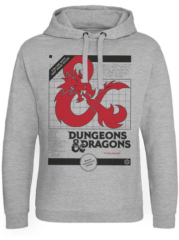 Dungeons And Dragons Hoodie "D&D 3 Volume Set Epic Hoodie" in Grau