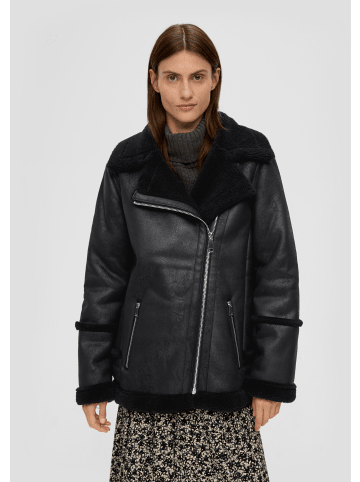 s.Oliver Outdoor-Jacke langarm in Schwarz