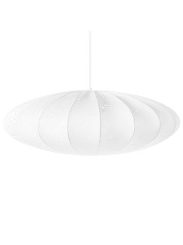 Beliani Pendelleuchten GUACARA in Weiß - (W) 55 x (H) 78 x (L) 55 cm