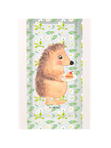 Mr. & Mrs. Panda Laterne Igel Kuchenstück ohne Spruch in Transparent