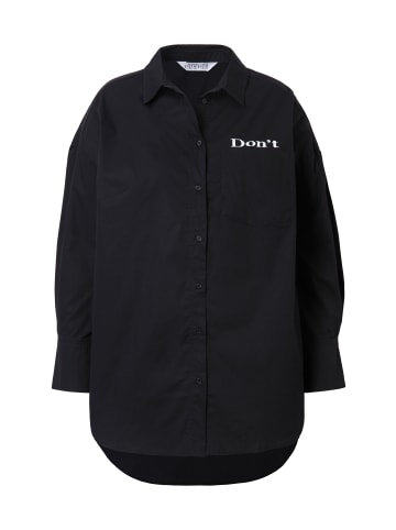 Studio Untold Hemdbluse in schwarz