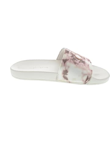 Calvin Klein Slide Satin Pantolette Rosa