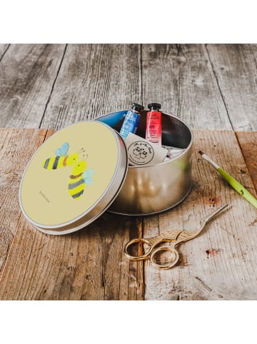 Mr. & Mrs. Panda Dose Biene Liebe ohne Spruch in Gelb Pastell