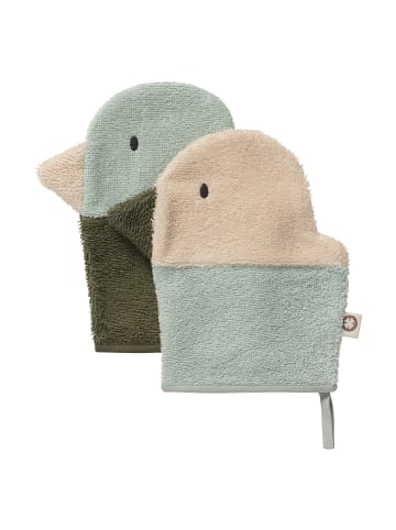 Noppies Waschlappen Duck Terry Wash Cloths in Beetle