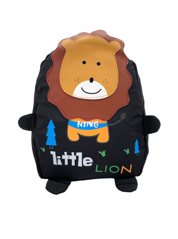 ANELY Süßer Rucksack mit Tieren Kinder Kita Ranzen Modern in Schwarz-2