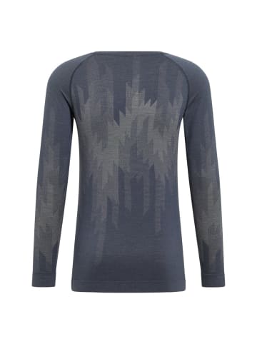 Odlo BL TOP crew neck l/s KINSHIP P in Dunkelgrau035