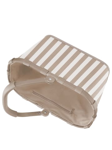 Reisenthel Carrybag - Einkaufskorb (cord dark matcha) in summerstripes coffee
