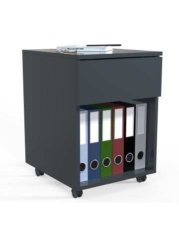 VCM  Rollcontainer Bürocontainer Dalosa 1 Schublade in Anthrazit