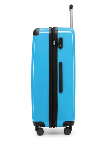 Hauptstadtkoffer Alex - Großer Koffer, TSA in Cyanblau