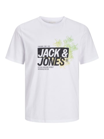 JACK & JONES PLUS T-shirt in White