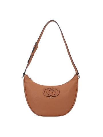 Guess Calebra Schultertasche 24 cm in cognac