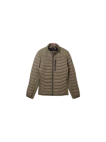 Tom Tailor Jacke in smokey olive green