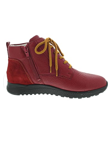 WALDLÄUFER H-Alina Schnürstiefel Rot