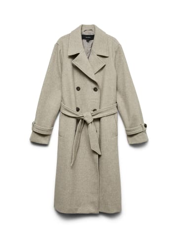 Vero Moda Trenchcoat in Silver Mink