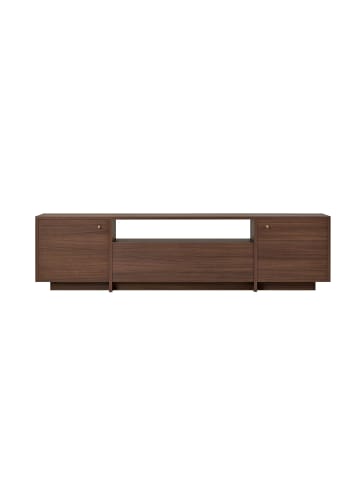 CALICOSY TV-Schrank KAY in Nussbaum - (W) 180 x (H) 46 x (L) 35 cm