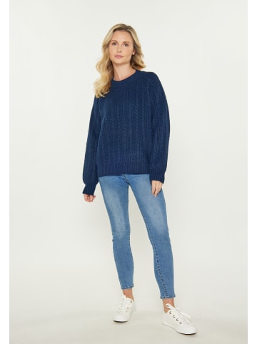 usha BLUE LABEL Women Sweater in navy