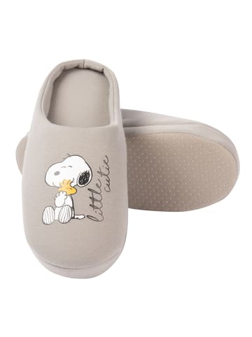 United Labels The Peanuts Hausschuhe Snoopy - Little cutie in grau