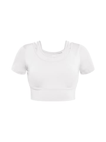 IZIA Top in Wollweiss