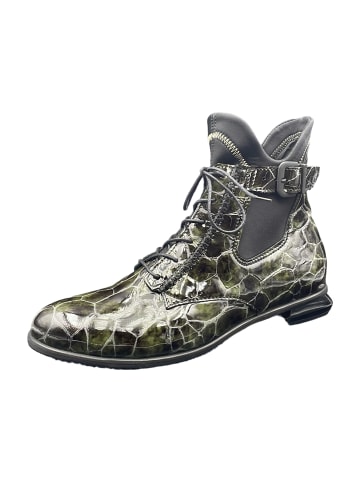 SIMEN Schnürstiefeletten in Grün